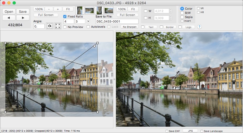 Click 2 Crop for macOS - Easy crop tool.