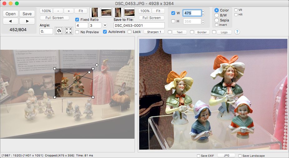 Click 2 Crop for macOS - Easy crop tool.
