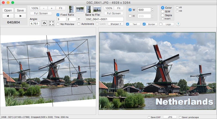 Click 2 Crop for macOS - Easy crop tool.