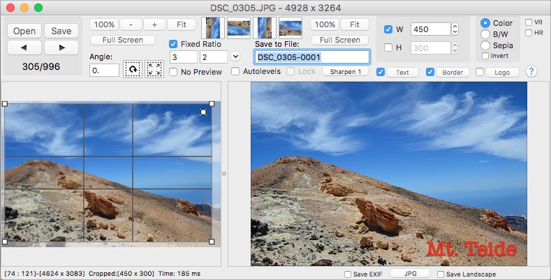 Click 2 Crop for macOS - Easy crop tool.