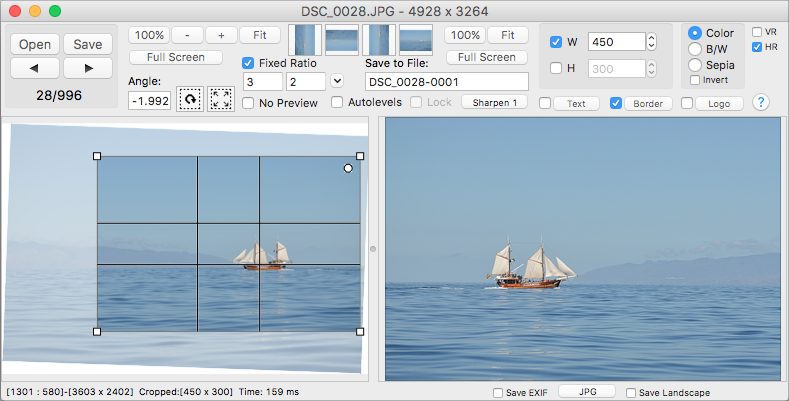Click 2 Crop for macOS - Easy crop tool.